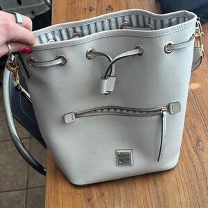 Dooney & Bourke Cream Shoulder Bag